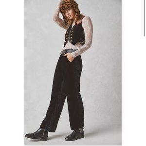 Free People Sign of the Times Pants (no vest) Sz 2